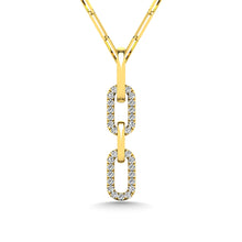Diamond 1/10 Ct.Tw. Fashion Pendant in 10K Yellow Gold