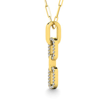 Diamond 1/10 Ct.Tw. Fashion Pendant in 10K Yellow Gold