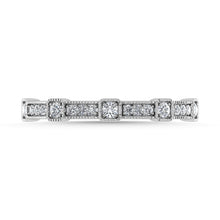 Diamond 1/6 Ct.Tw. Stackable Band in 14K White Gold
