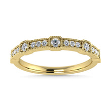 Diamond 1/6 Ct.Tw. Stackable Band in 14K Yellow Gold