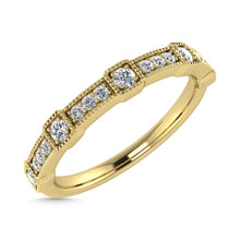 Diamond 1/6 Ct.Tw. Stackable Band in 14K Yellow Gold