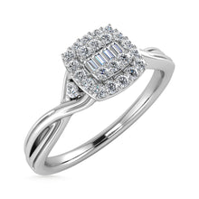 Diamond 1/6 Ct.Tw. Promise Ring in 10K White Gold