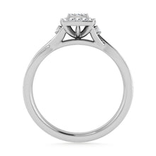 Diamond 1/6 Ct.Tw. Promise Ring in 10K White Gold