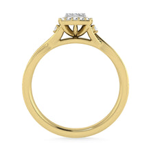 Diamond 1/6 Ct.Tw. Promise Ring in 10K Yellow Gold