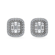 Diamond 3/8 Ct.Tw. Fashion Earrings in 10K White Gold