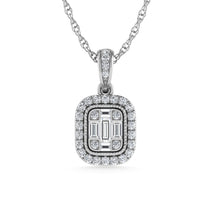 Diamond 1/4 Ct.Tw. Fashion Pendant in 14K White Gold