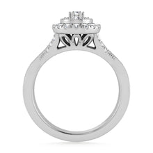 Diamond 1/2 Ct.Tw. Bridal Ring in 10K White Gold
