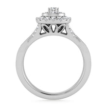 Diamond 1/2 Ct.Tw. Engagement Ring in 10K White Gold