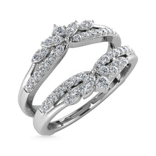 Diamond 1/4 Ct.Tw. Guard Ring in 10K White Gold