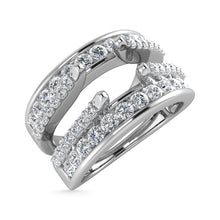 Diamond 1 Ct.Tw. Guard Ring in 14K White Gold