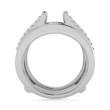 Diamond 1 Ct.Tw. Guard Ring in 14K White Gold