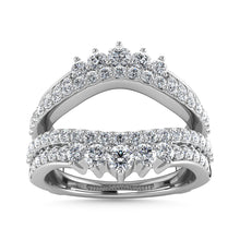 Diamond 1 Ct.Tw. Guard Ring in 14K White Gold