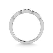 10K White Gold Diamond 1/5 Ct.Tw. Stackable Ring