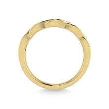 10K Yellow Gold Diamond 1/5 Ct.Tw. Stackable Ring
