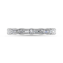 Diamond 1/4 Ct.Tw. Ladies Wedding Band in 14K White Gold