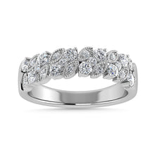 Diamond 1/2 Ct.Tw. Fashion Band in 14K White Gold