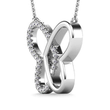 Diamond 1/10 Ct.Tw. Butterfly Pendant in 10K White Gold