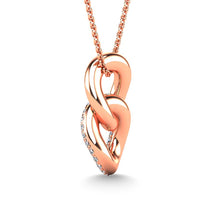 Diamond 1/5 Ct.Tw. Fashion Pendant in 10K Rose Gold