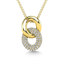 Diamond 1/5 Ct.Tw. Fashion Pendant in 10K Yellow Gold