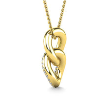 Diamond 1/5 Ct.Tw. Fashion Pendant in 10K Yellow Gold