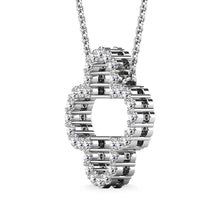 Diamond 1/3 Ct.Tw. Clover Pendant in 10K White Gold