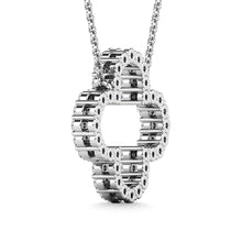 Diamond 1/3 Ct.Tw. Clover Pendant in 10K White Gold