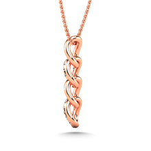 14K Yellow Gold Diamond 1/8 Ct.Tw. Fashion Pendant