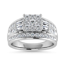 Diamond 1 1/2 Ct.Tw. Engagement Ring in 10K White Gold