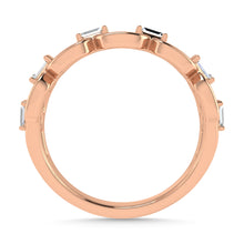 Diamond 1/8 Ct.Tw. Fashion Ring in 10K Rose Gold