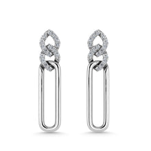 Diamond 1/8 Ct.Tw. Fashion Earrings in 10K White Gold