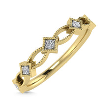 Diamond 1/20 Ct.Tw. Stack Band in 10K Yellow Gold