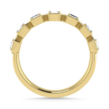 Diamond 1/10 Ct.Tw. Stack Band in 10K Yellow Gold