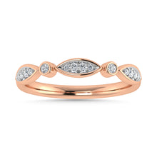 Diamond 1/8 Ct.Tw. Fashion Ring in 10K Rose Gold