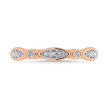 Diamond 1/8 Ct.Tw. Fashion Ring in 10K Rose Gold