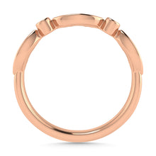 Diamond 1/8 Ct.Tw. Fashion Ring in 10K Rose Gold