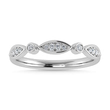 Diamond 1/8 Ct.Tw. Fashion Ring in 10K White Gold