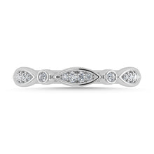 Diamond 1/8 Ct.Tw. Fashion Ring in 10K White Gold