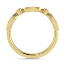 Diamond 1/8 Ct.Tw. Stack Band in 10K Yellow Gold