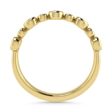 Diamond 1/5 Ct.Tw. Stack Band in 10K Yellow Gold