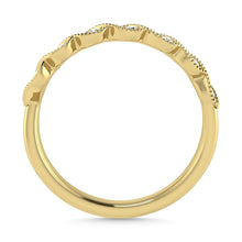 Diamond 1/6 Ct.Tw. Stack Band in 10K Yellow Gold