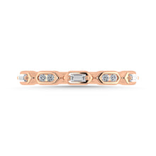 Diamond 1/6 Ct.Tw. Stack Band in 14K Rose Gold