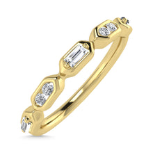Diamond 1/6 Ct.Tw. Stack Band in 14K Yellow Gold