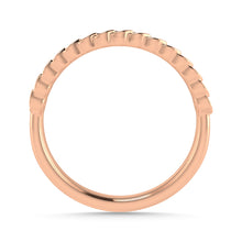 Diamond 1/6 Ct.Tw. Stack Band in 10K Rose Gold
