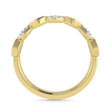 Diamond 1/6 Ct.Tw. Stack Band in 10K Yellow Gold