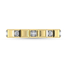 Diamond 1/8 Ct.Tw. Stack Band in 14K Yellow Gold