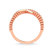 10K White Gold Diamond 1/6 Ct.Tw. Fashion Ring