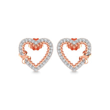 14K White Gold Diamond 1/4 Ct.Tw. Fashion Earrings
