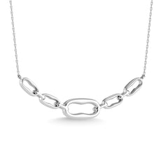 10K White Gold Diamond 1/6 Ct.Tw. Fashion Necklace