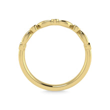 10K Yellow Gold Diamond 1/20 Ct.Tw. Stackable Ring