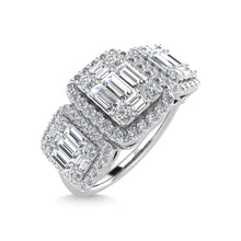 14K White Gold Diamond 1 Ct.Tw. Engagement Ring